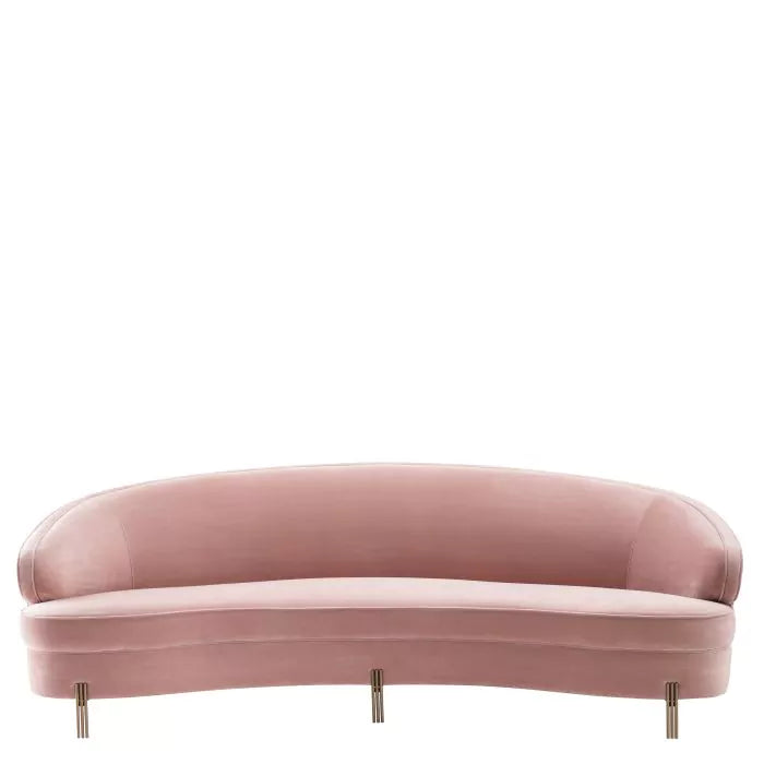 Canapea Pierson Savona Nude Velvet 113405, Eichholtz